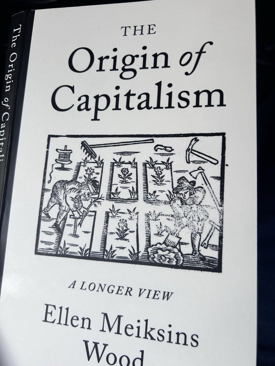 ZwanMahmod's tweet photo. Absolutely fascinating passage here arguing our sense of causality regarding capitalism, its social relations and technology is completed inverted. https://t.co/81hQdUlcAi