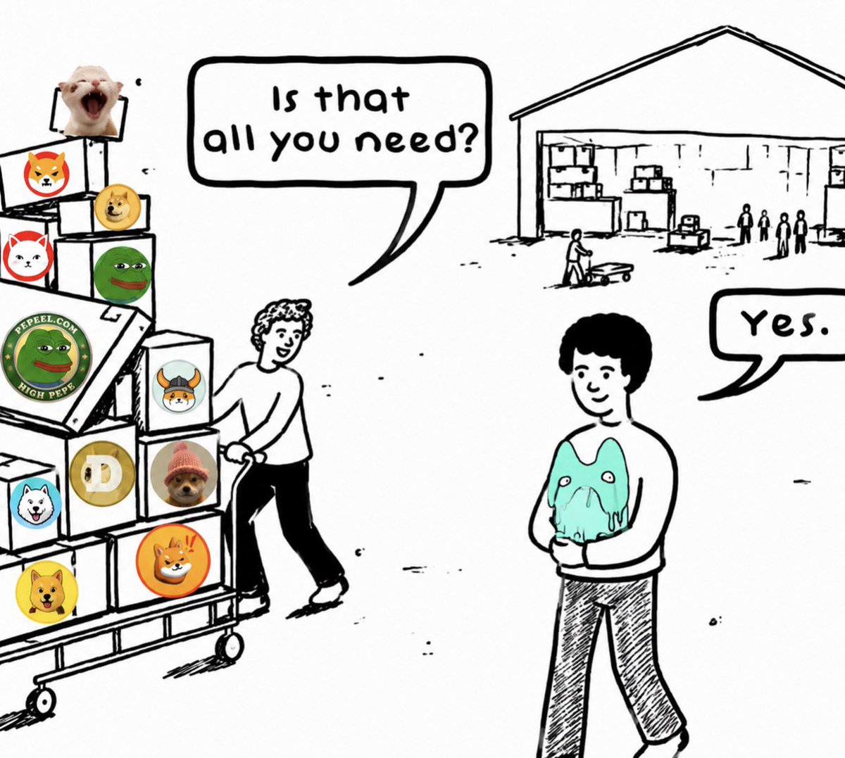 Defi_Hero1's tweet photo. While the market fills carts with every new meme coin… the smart money walks out with only $HYPU

$HYPU is all you need 

iJMcUZNW9KXVXwkTMJMXZWgGrs8EPwVUK7xxHvxpump
#HypuMemes @HypurliqwidSOL https://t.co/zelfJSYHJM
