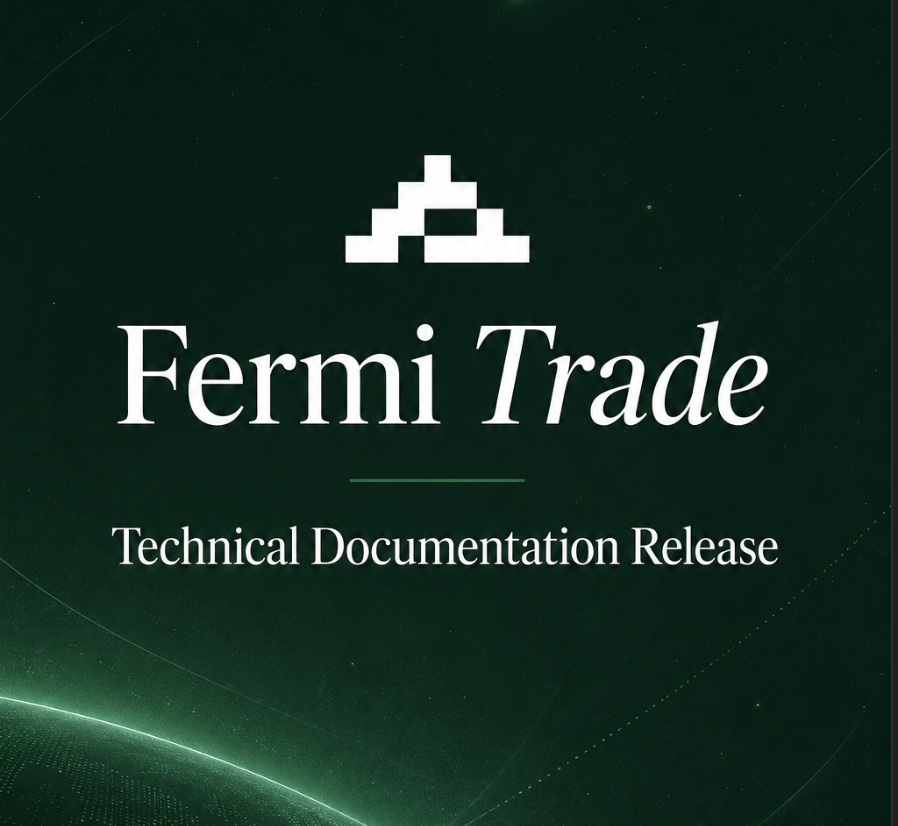 FermiTrade's tweet photo. We've had a lot of questions on how @fermitrade enforces deterministic ordering on Solana.   

Today we're releasing the full technical documentation, covering the design and working.  

Dive in, or drop the link into your favourite LLM and ask away! (Link below) https://t.co/lHHsvHNwLO