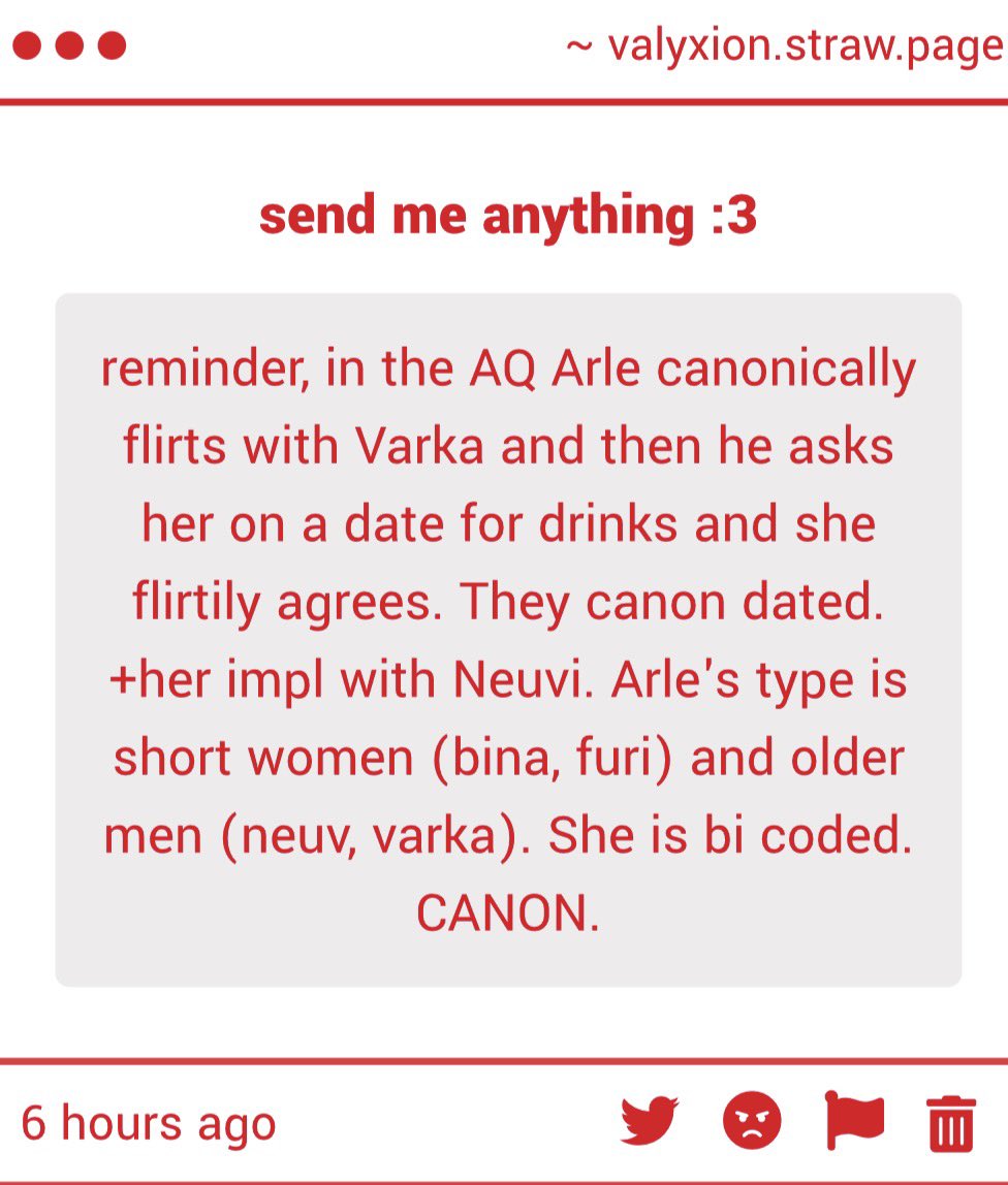 valyxion's tweet photo. if you think arlecchino is bi coded you must be fucking stupid and delusional. some people just throw words together and call it a sentence oml https://t.co/advRT0z5GI