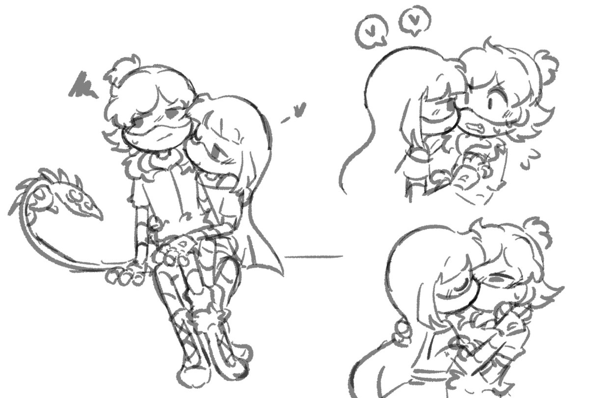 minoulinn's tweet photo. She sure like to tease her gf 
#dollzi #murderdrones https://t.co/EyHQ8lCE2y