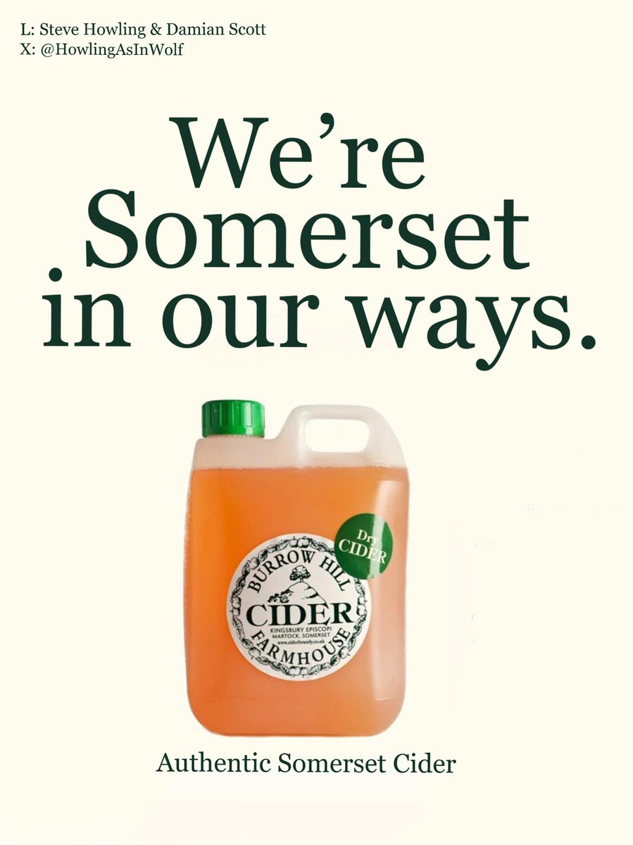 HowlingAsInWolf's tweet photo. One Minute Brief of the Day - 03/06/26
Create posters to advertise #CIDER for #WorldCiderDay 🍏@OneMinuteBriefs @BurrowHill https://t.co/hQPMm0toYv