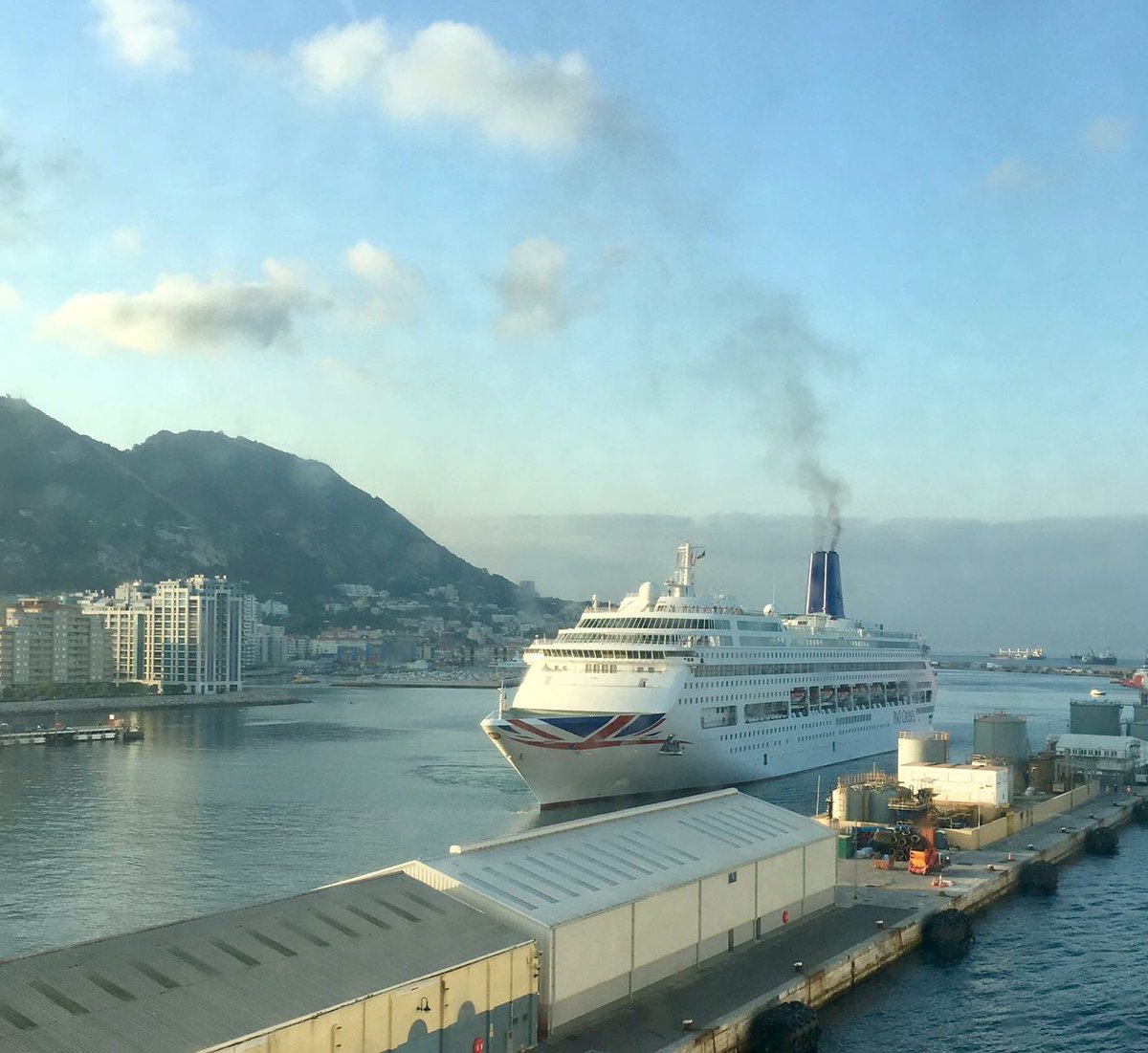 box_david's tweet photo. @BilGriffith Great photographs Bil &amp; memories of the time aloft. Those  views from the cockpit &amp; of your aircraft are to be enjoyed. My favourites here : Adonia cruising down to Tromso one sparkling summer morning back in about 2013 &amp; my last approach aboard Oriana into Gibraltar in 2017. https://t.co/7HF0bmh2GX