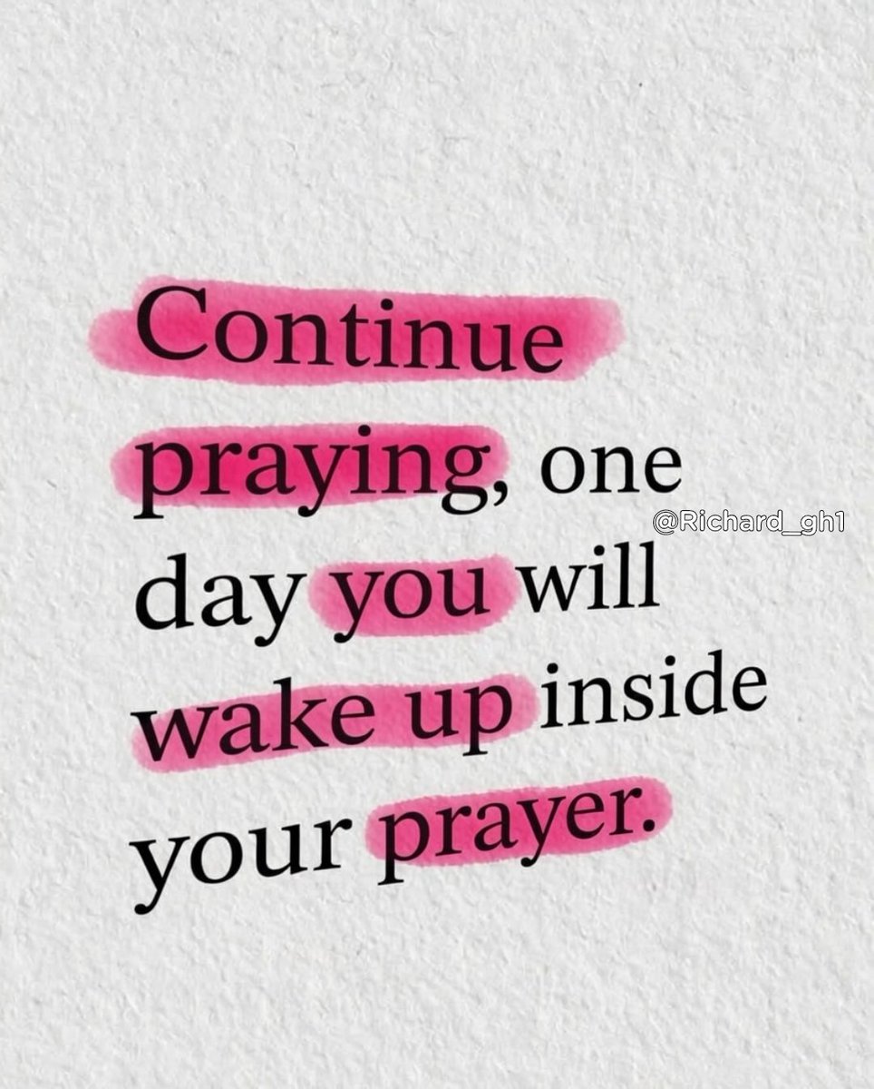 Richard_gh1's tweet photo. Never stop praying https://t.co/PYwEEH95GB