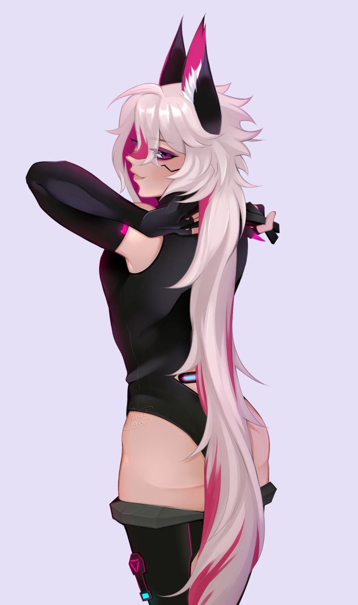 TARTKATT's tweet photo. 🤍
You caught him after a mission...

#vtuber #tartwork https://t.co/gg967L2ZFk