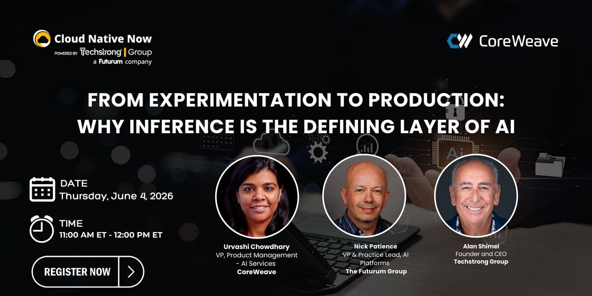 TechstrongLrn's tweet photo. AI projects often work in testing but struggle in production.

This webinar explores why inference, latency, observability, and cost have become the real challenges of running AI at scale.

Register now: https://t.co/x4M9k9fMRS https://t.co/WXmHX34Dnj