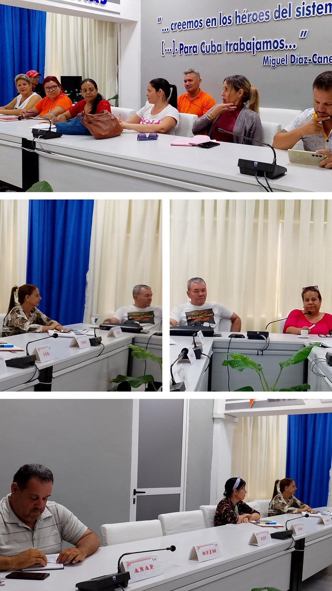 Yadira560950339's tweet photo. En Consejo Energético Provincial se evalúa el cumplimiento de las medidas energéticas y las propuestas de soluciones para enriquecer el Mapa Energético. https://t.co/11TMixVOvr