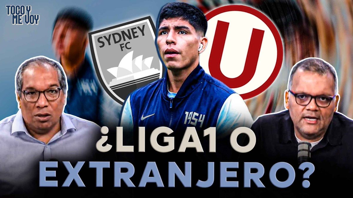 RPPNoticias's tweet photo. Sydney Football Club ya ha hecho oficial la salida de Piero Quispe del club. El volante peruano suena con mucha fuerza en tienda crema. Por eso, en #TocoYMeVoy analizamos cuál sería la mejor opción para el jugador: ¿Volver a la Liga1 para volver a ganar en confianza o quedarse en el extranjero a pesar de las dificultades? 
👉https://t.co/DhF21OAlIR
#TocoYMeVoy