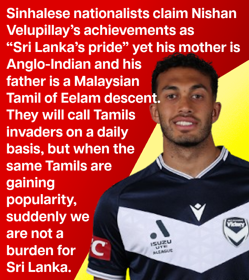 urfavthambi's tweet photo. 🇱🇰 They call us invaders daily. They erase our temples. They deny our identity.

But when a Tamil wins a title? Suddenly we are "Sri Lanka's pride."

If we are only Sri Lankan when we bring glory, then you never saw us as Sri Lankan at all.

#EelamNews https://t.co/5Q7TMEinyI