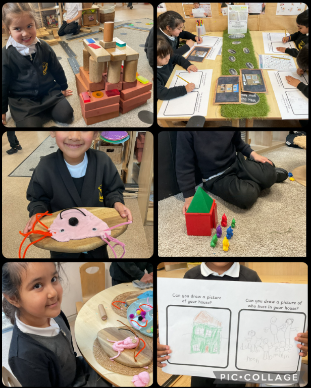 MarshfieldPS's tweet photo. Reception have been exploring families around the world 🌍 We looked at our own families and compared them with the story of Handa's Surprise, noticing similarities and differences between how families live, what they share and how they are all special in their own way #Geography https://t.co/qhu5J1Brk9