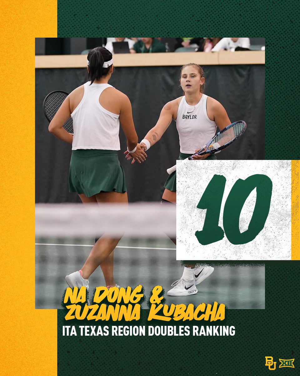 BaylorWTennis's tweet photo. Year-end rankings from the Lone Star State! ⭐️

#SicEm 🐻 https://t.co/2LF25Y7bZx