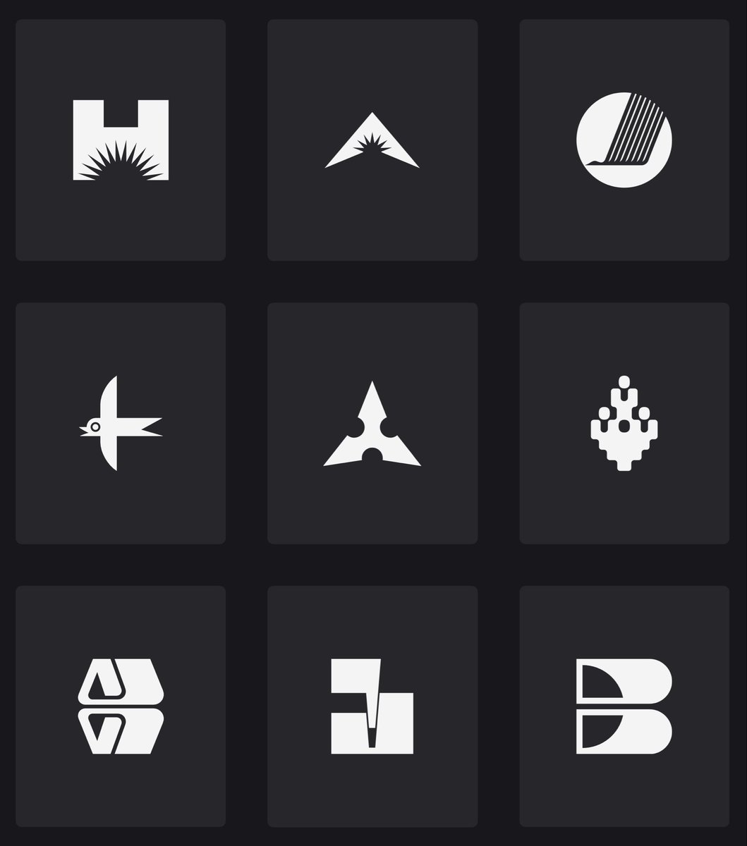 LogoArchive's tweet photo. Some of the latest historical logos archived. More added daily. Join and support (and now submit your best logos) at https://t.co/2OFIoglbzt

#logos #branding #logoarchive #logoarchivenow https://t.co/dNgi4xNTj2