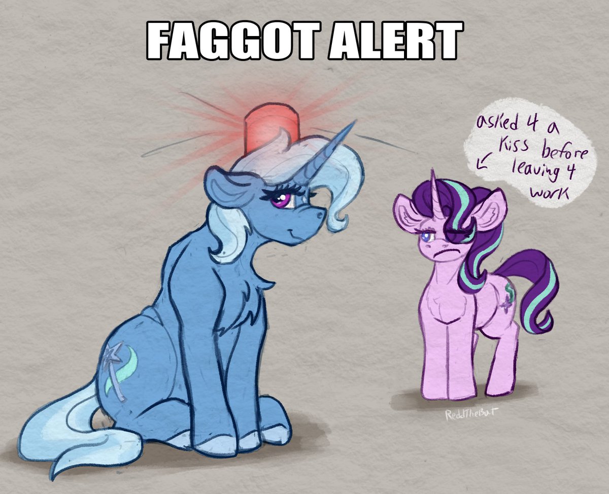 ReddTheBat's tweet photo. Drew some gay mares cause its gay month https://t.co/tWmFHbamdJ