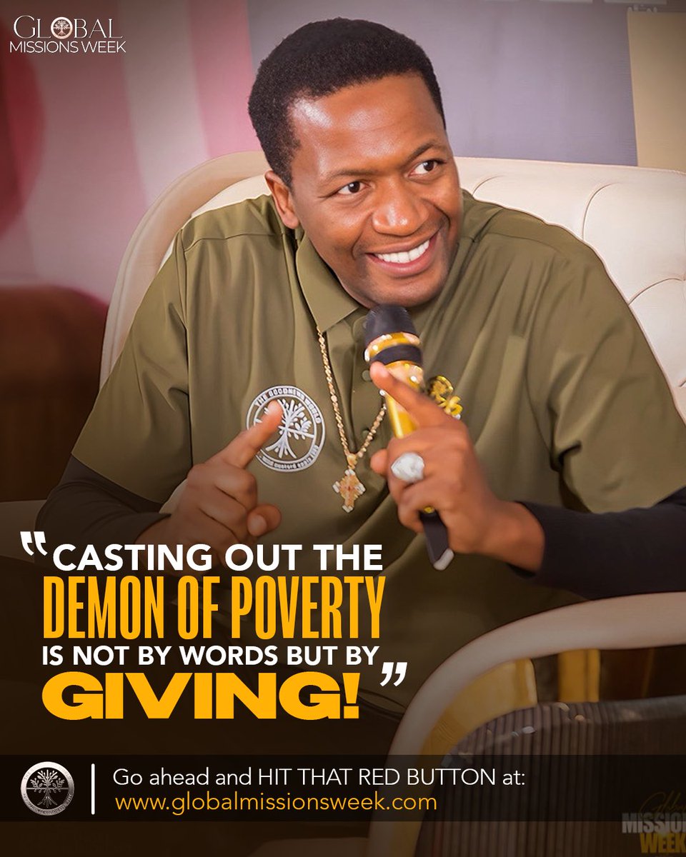 UebertAngel's tweet photo. “Casting out the demon of Poverty is NOT by words but by GIVING!”
The Ra’ah-Prophet Uebert Angel

Hit that RED BUTTON 🔴 and give today:
https://t.co/DpoMQ7g5qF https://t.co/wwhVZF9CmC
