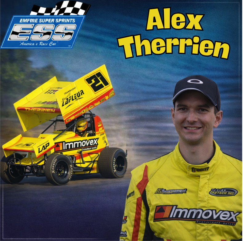 ESSprints's tweet photo. Alex Therrien will be competing with ESS in a GSR Chassis and a @RiderRacingEng . Alex is backed by Transport Benoit Lafleur &amp; Immovex. https://t.co/zYRA6zIs99