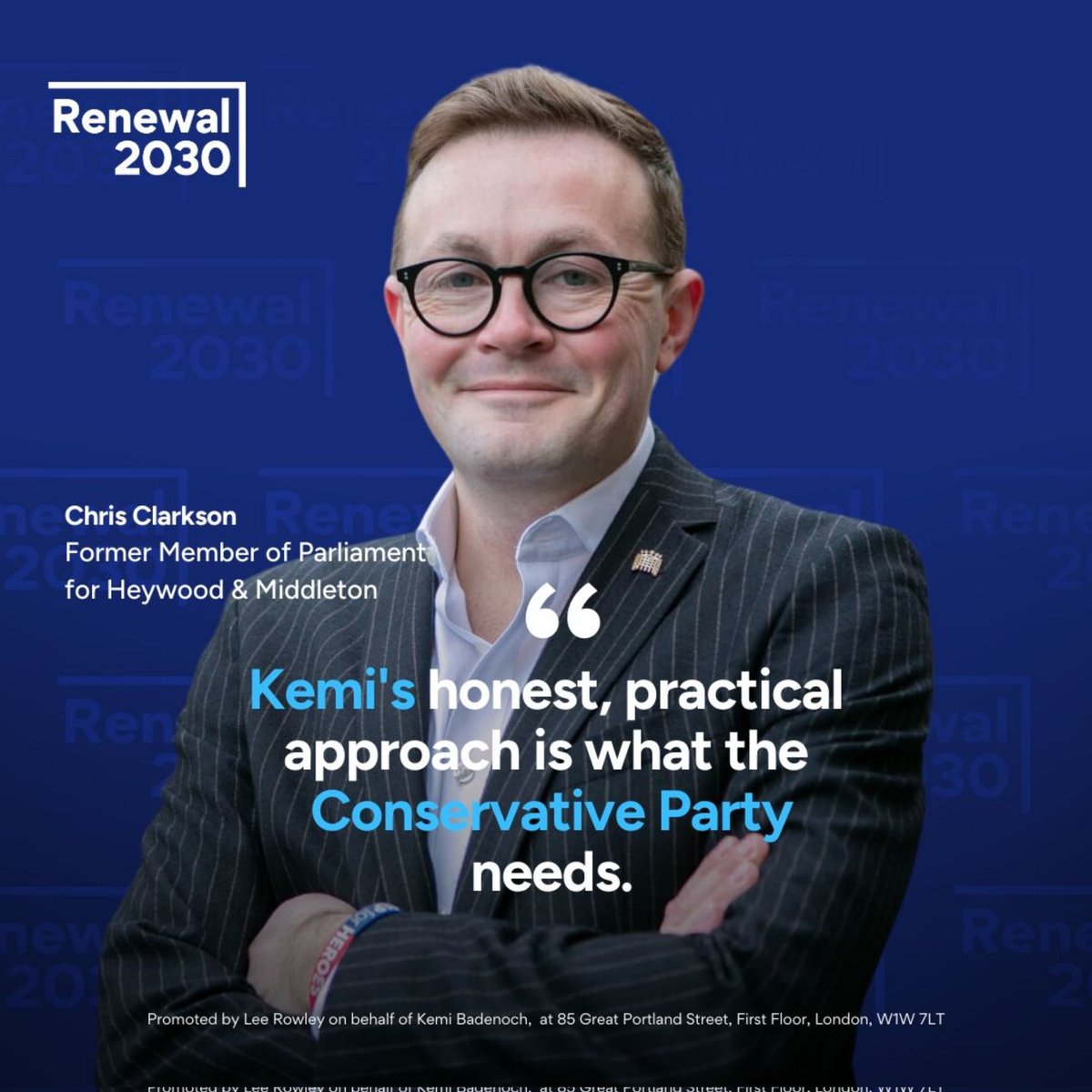 ToryMemo82's tweet photo. @EHOinExile @KemiBadenoch @Conservatives Me too. It was an easy choice. https://t.co/WZd9XSTs1n