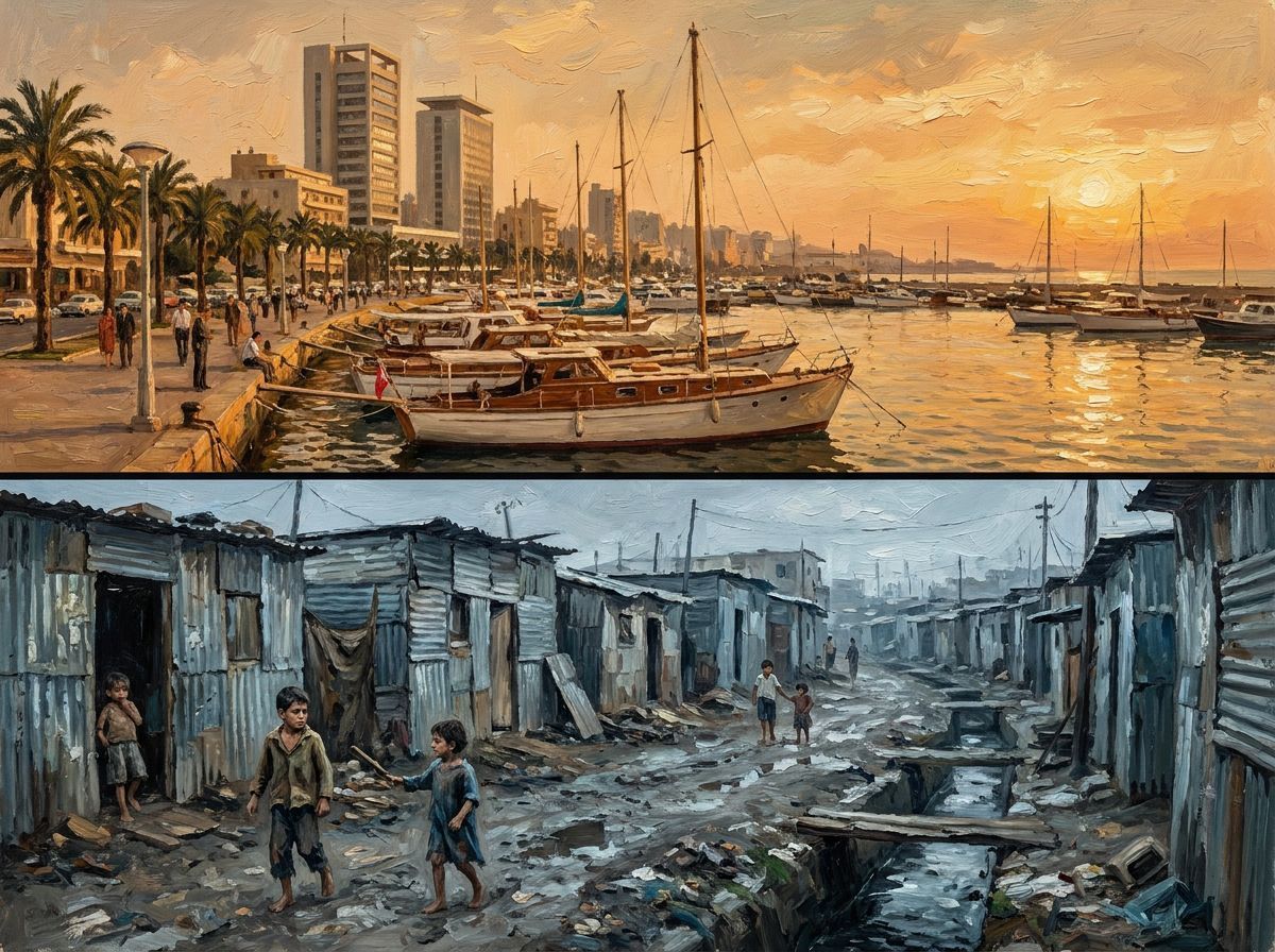 QINTELPRO_'s tweet photo. In 1956, Lebanon passed a Banking Secrecy Law that turned Beirut into one of the most unregulated financial havens in the world - and planted the bomb that would explode decades later.

After the law was passed, Beirut became a magnet for tax-evading European money, super-rich oil sheikhs from the Gulf, and big Western company headquarters. Lebanon proudly called itself the “Switzerland of the Middle East.”

But the enormous wealth from this financial boom was controlled by a tiny group of elite banking families - mostly Maronite Christians, Sunnis, and Greek Orthodox - whom outsiders nicknamed the “Consular Bourgeoisie.” These families got richer and richer while everyone else was left behind.

At the same time, the Lebanese government deliberately neglected the rural areas. In the Shia Muslim south and the Beqaa Valley, there were almost no public schools, modern hospitals, paved roads, or reliable electricity. Impoverished Shia tobacco farmers lived under feudal landlords who used the state’s own system to keep them poor and powerless.

This extreme gap between rich Beirut and the forgotten countryside created a huge wave of internal migration. Hundreds of thousands of desperate, angry rural Shia moved into the slums of southern Beirut - an area known as the “Belt of Misery.”

When Iran’s Revolutionary Guard (the IRGC) arrived in 1982 to help organize Hezbollah, they didn't need to radicalize the Shia.

The Lebanese “Merchant Republic” had already done that work for them.