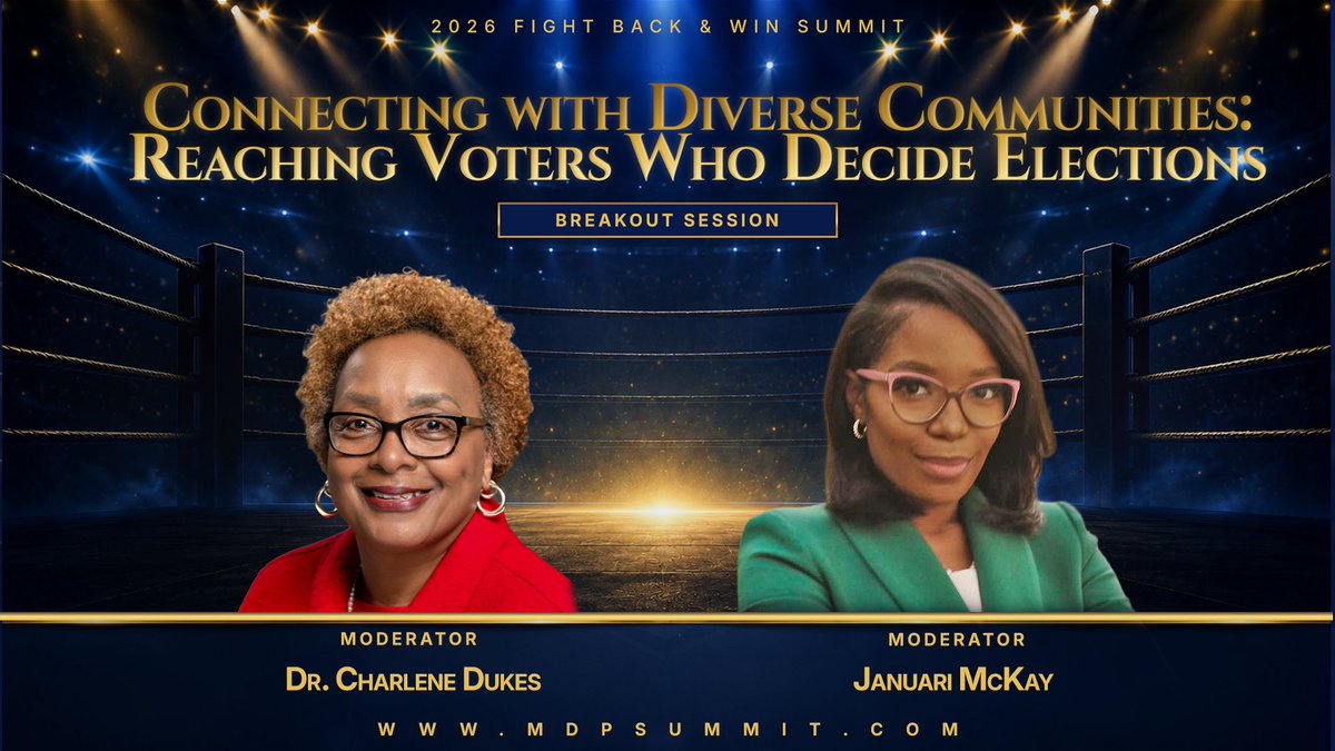 mddems's tweet photo. Are you looking for better ways to connect with the communities shaping today’s elections?

Join leaders in advocacy and organizing at the Fight Back & Win Summit for Connecting with Diverse Communities, a conversation on voter engagement, trust, and authentic outreach.

June 27 | https://t.co/MxBUZSYdiI