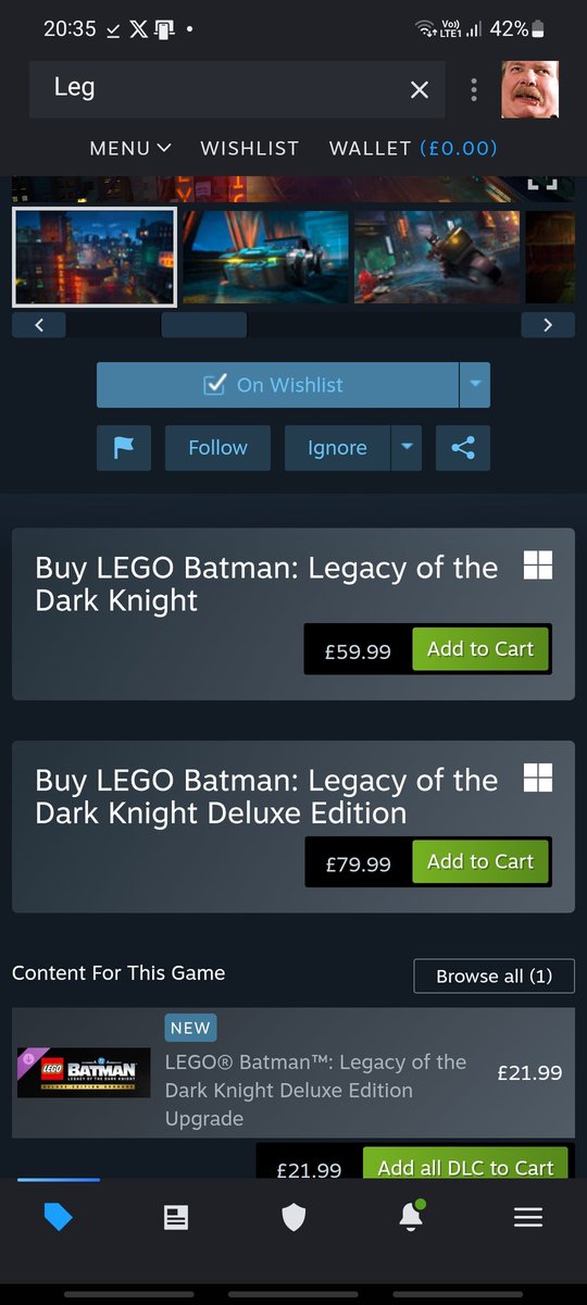 zedzool01's tweet photo. Papa would like the new lego batman game please https://t.co/FcKaOjhd5i