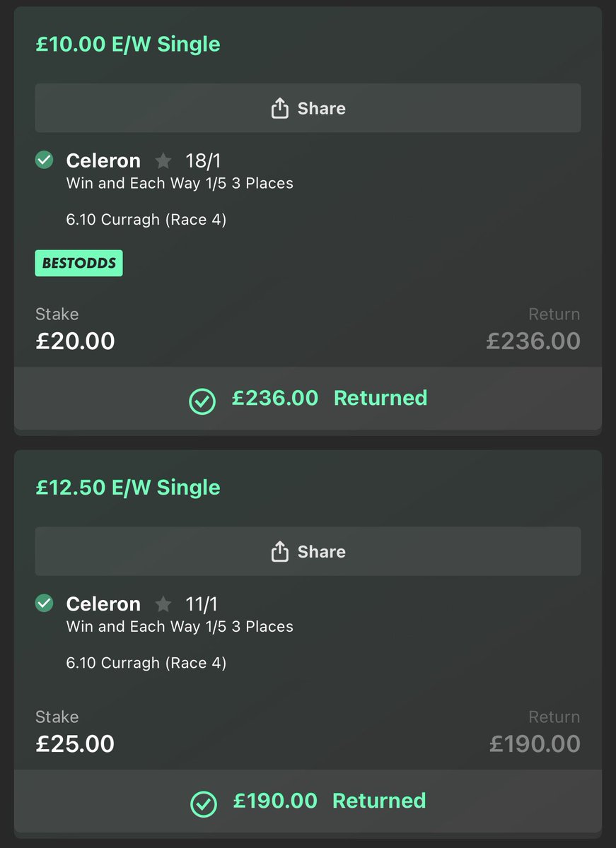 IPaulLFC's tweet photo. Another profitable days punting 💷 https://t.co/lwzyvOfnsj