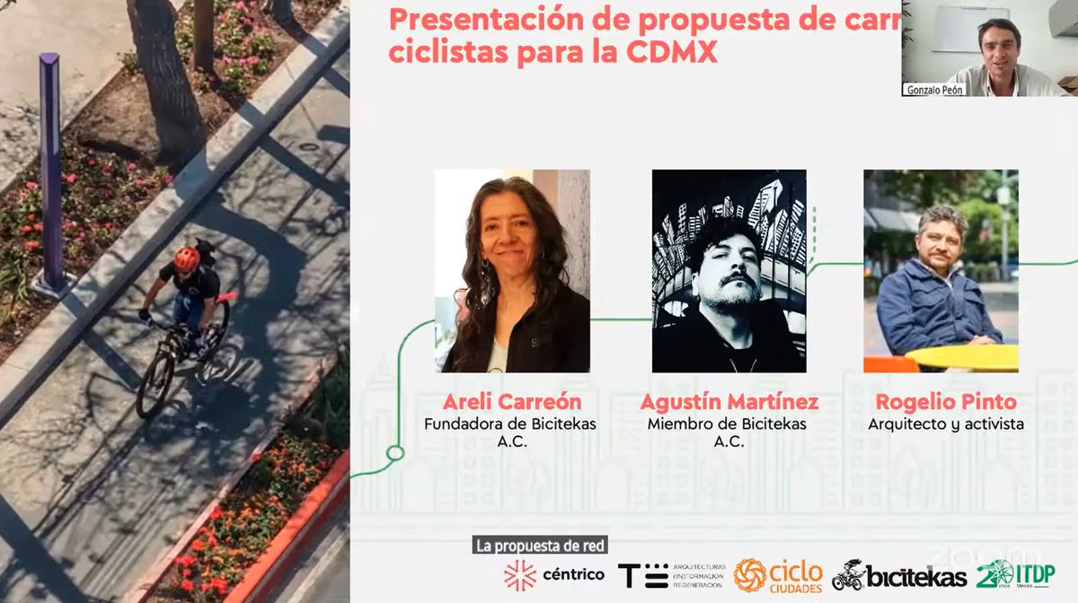 ITDPmx's tweet photo. En el #DíaMundialDeLaBicicleta 🚲 revive la conversación que tuvimos con @Javier_Hidalgo @Bicitekas @puntocentrico y @taller13 sobre propuestas ciudadanas de ciclovías 👉🏽 https://t.co/M3AHCD5MnI

Y cuéntanos qué opinas 👂🏽: https://t.co/PI13sVYNhe https://t.co/8F2EBbDDTb