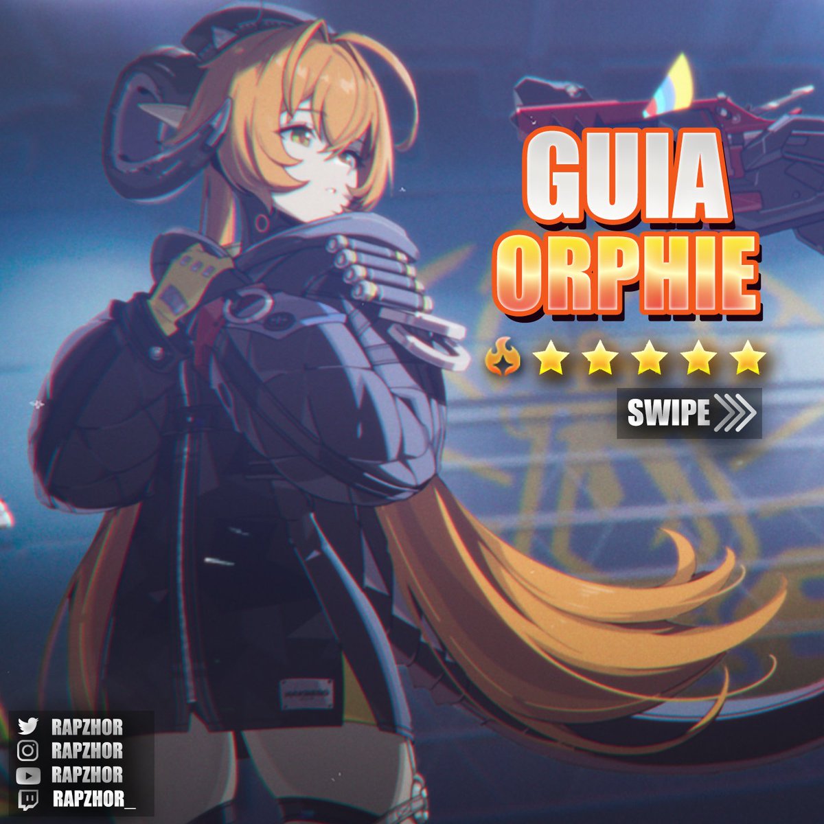 RapZhor's tweet photo. Y vuelve Orphie al banner en la 2.8! Personaje SUBDPS que se beneficia de ir con otros atacantes aportando buffos y daño al equipo! os dejo una pequeña guía sobe él, cualquier duda o feedback, se agradece!🐭🔥

#ZZZ #ZZZero #ZenlessZoneZero #Orphie #Orpheus https://t.co/1JtLvPWRDT