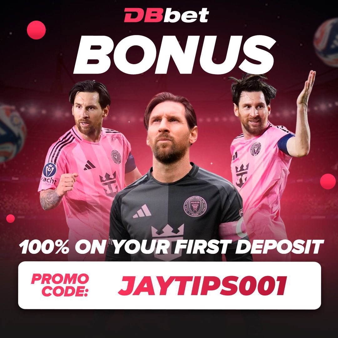 Jaytips001's tweet photo. 100 odds TT ON DB BET DONT MISS 🔥
PROMO CODE : JAYTIPS001

Registration link: https://t.co/Z6dHg3XgDc
To get 10% welcome bonus use the promo code

GAME CODE:EXYCD https://t.co/XD981XVz9t