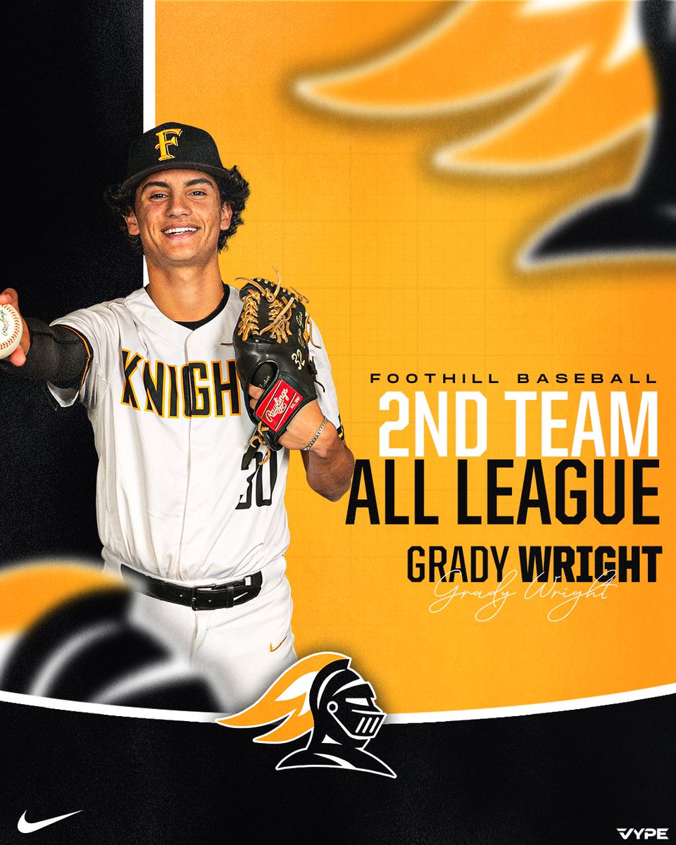 FoothillBasebal's tweet photo. Congratulations to pitcher Grady Wright who has been selected to the 2nd Team All-Crestview League
@Grady_Wright_ https://t.co/IxoD1ytral