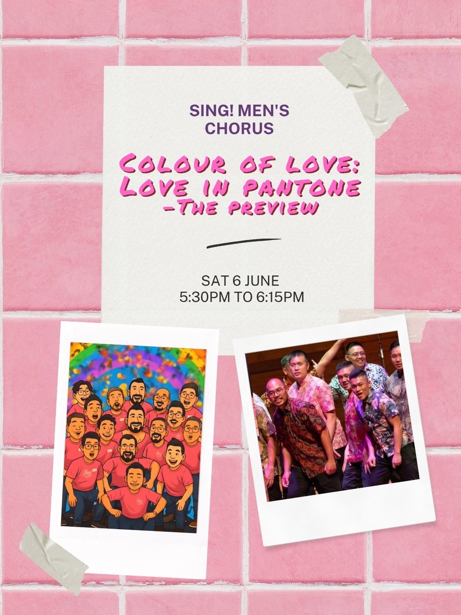 expat_sg's tweet photo. Pasar Pink at New Bahru
Live performances, DJ sets, competitions and a daily Calm Hour from 11am to 12pm. Hosted by @IamDeEnormous.

6 &amp; 7 June 2026
New Bahru School Hall, Level 2
Free entry, pet-friendly
https://t.co/W3zYgnXZf8 https://t.co/R0SvfjvDhZ
