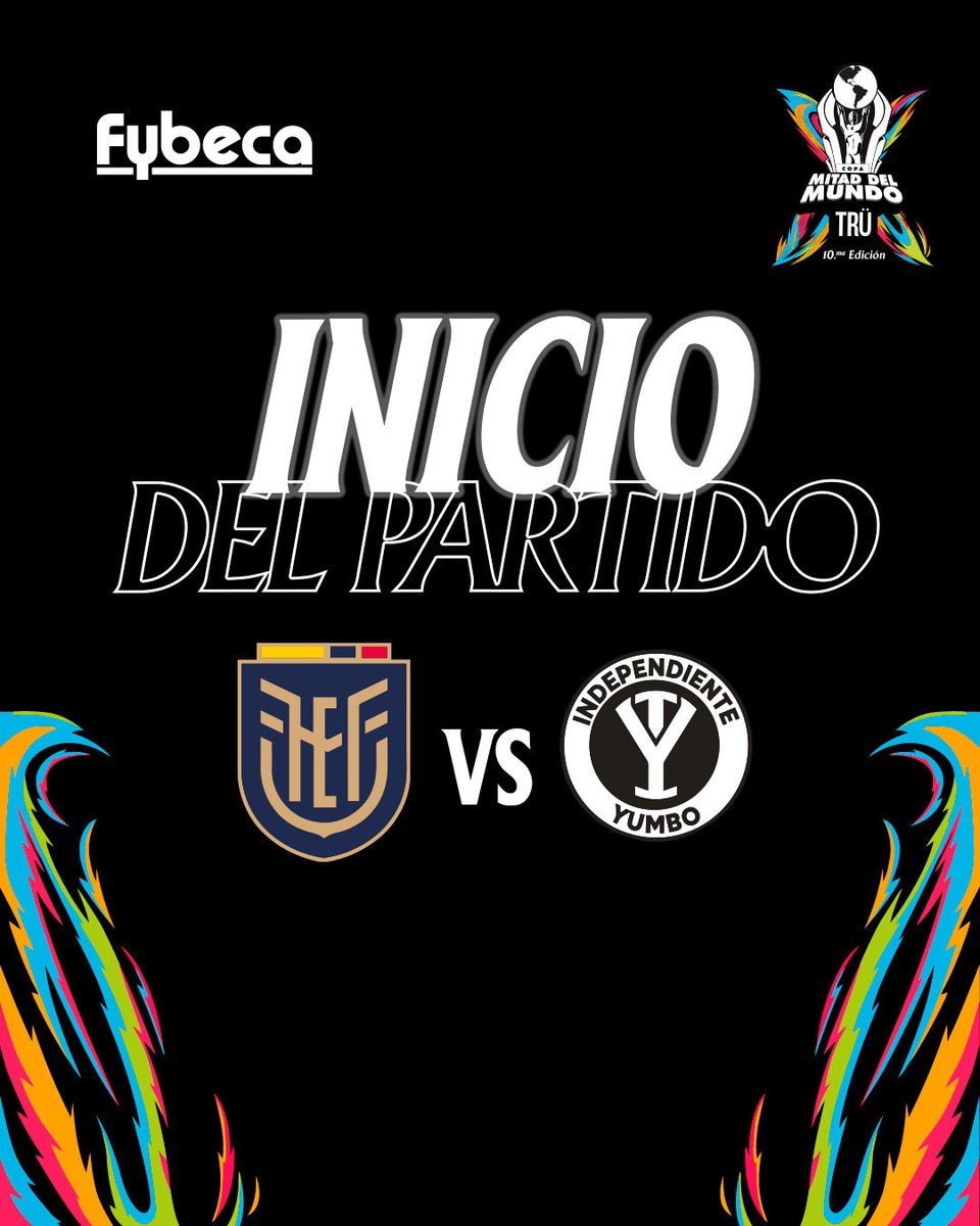 IDV_Formativas's tweet photo. #CopaTru | Inicia ST 🕣 Sel. Ecuador 1-0 Ind. Yumbo
📺En vivo por YouTube - IDV Tv 
#CopaPlata https://t.co/iEoLtMNVhp