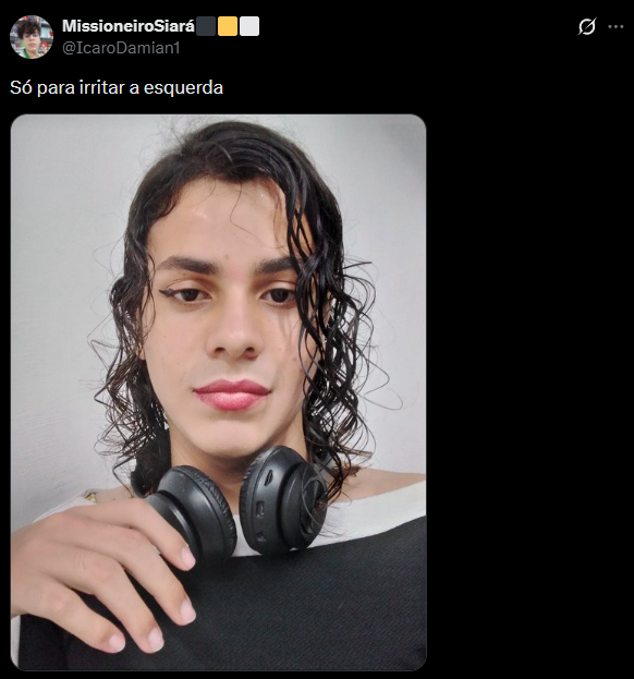 MikuFreestyle's tweet photo. vai ter bixa mblista esquerdista sim kkkkkkkkkkkkkkkk