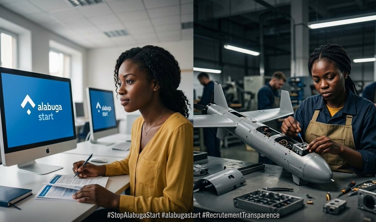 MugishaBya's tweet photo. An opportunity can look promising online.
But reports concerning Alabuga Start suggest that some participants expected training and career development, yet later described work linked to drone production.
Always verify before you commit.
 #StopAlabugaStart #alabugastart https://t.co/JutWeLssvK