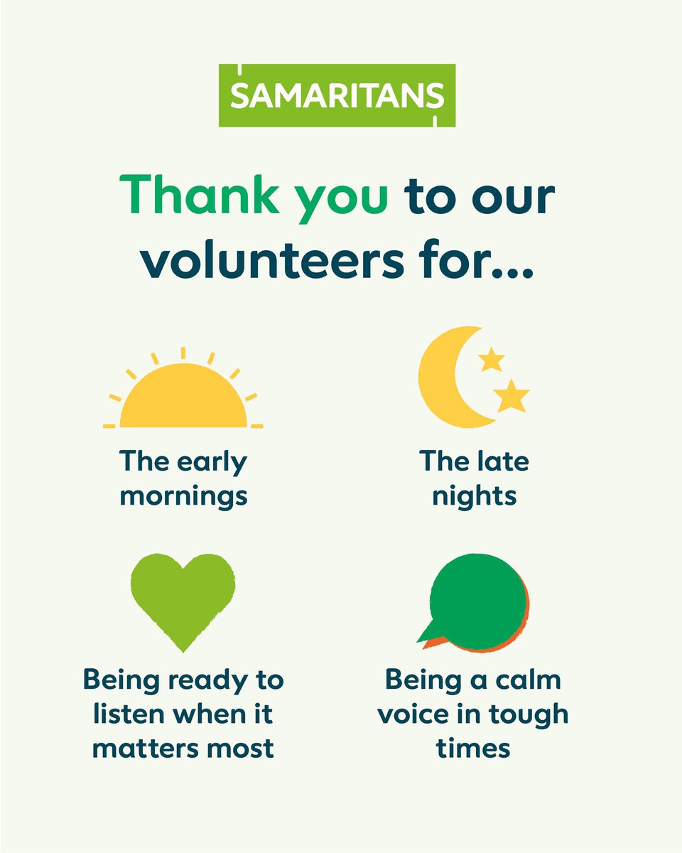 GySamaritans's tweet photo. A massive thank you to all our @samaritans volunteers at Great Yarmouth branch, and across the country! https://t.co/56zOJhywem