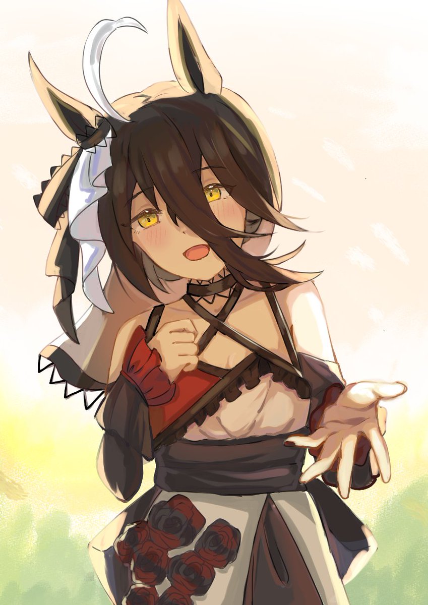 cruxhkg's tweet photo. 一緒に楽園に行ってくれませんか？
#ウマ娘 https://t.co/Ic1MiZgYXg