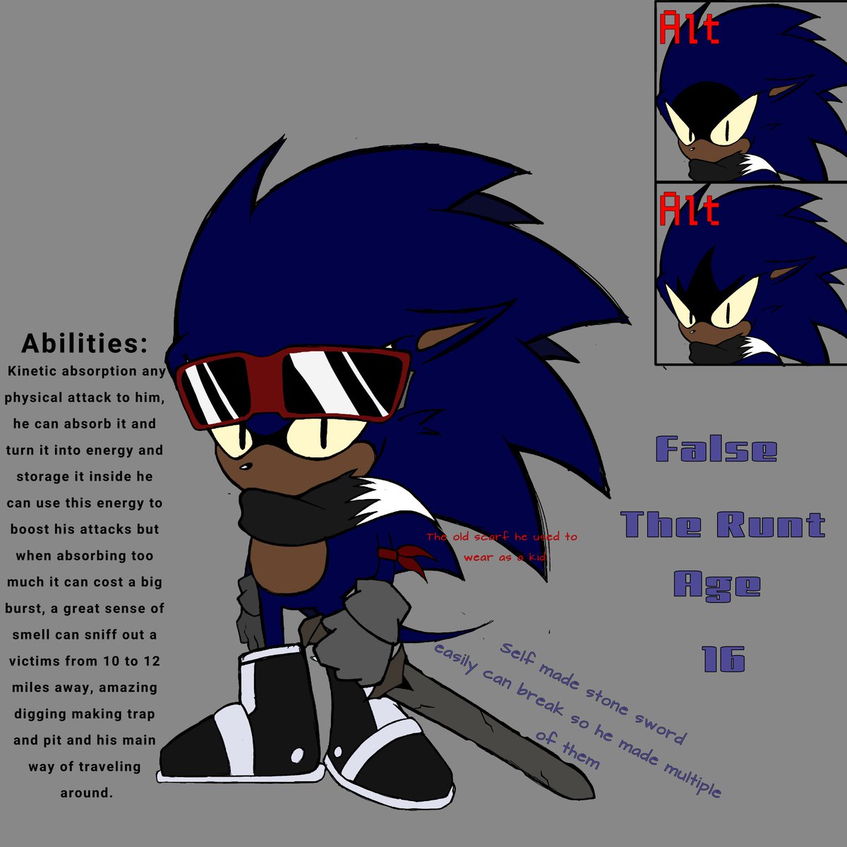 Falsy07's tweet photo. Teen False The Runt #execommunity #exeoc #theycalledmesonic https://t.co/G0FdC2Rh7r