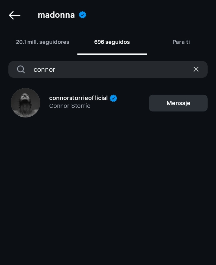 powvenie's tweet photo. Pensar que Connor bailó Like a Player de Madonna y lo tituló como "ese era yo, ese era yo solo viviendo", sin saber que se iba a volver viral, que Madonna lo iba a seguir en IG y que MadonnaHQ iba a subir el mismo pero esta vez sonando Bring Your Love y ella le iba a dar like https://t.co/6c8iGzQZb1