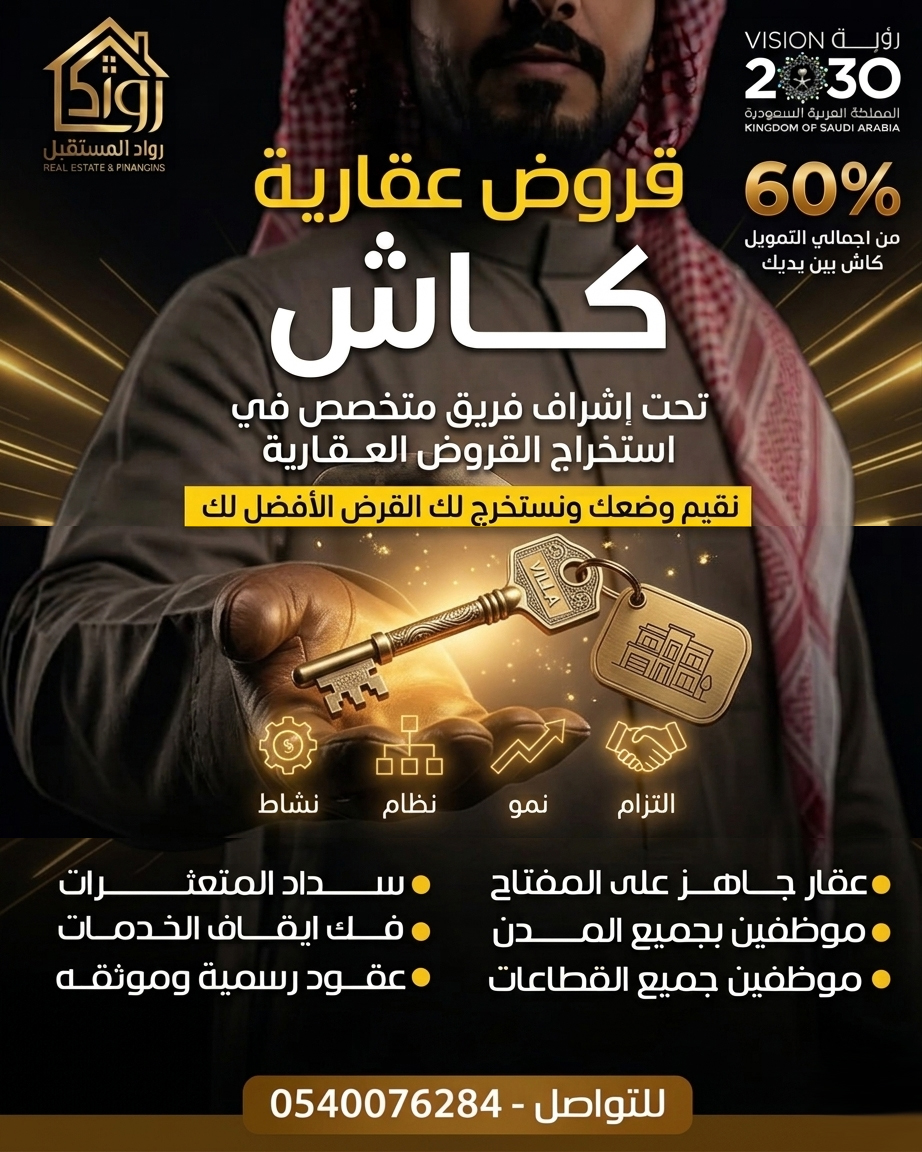 شركة رواد المستقبل للتمويل العقاري tweet media