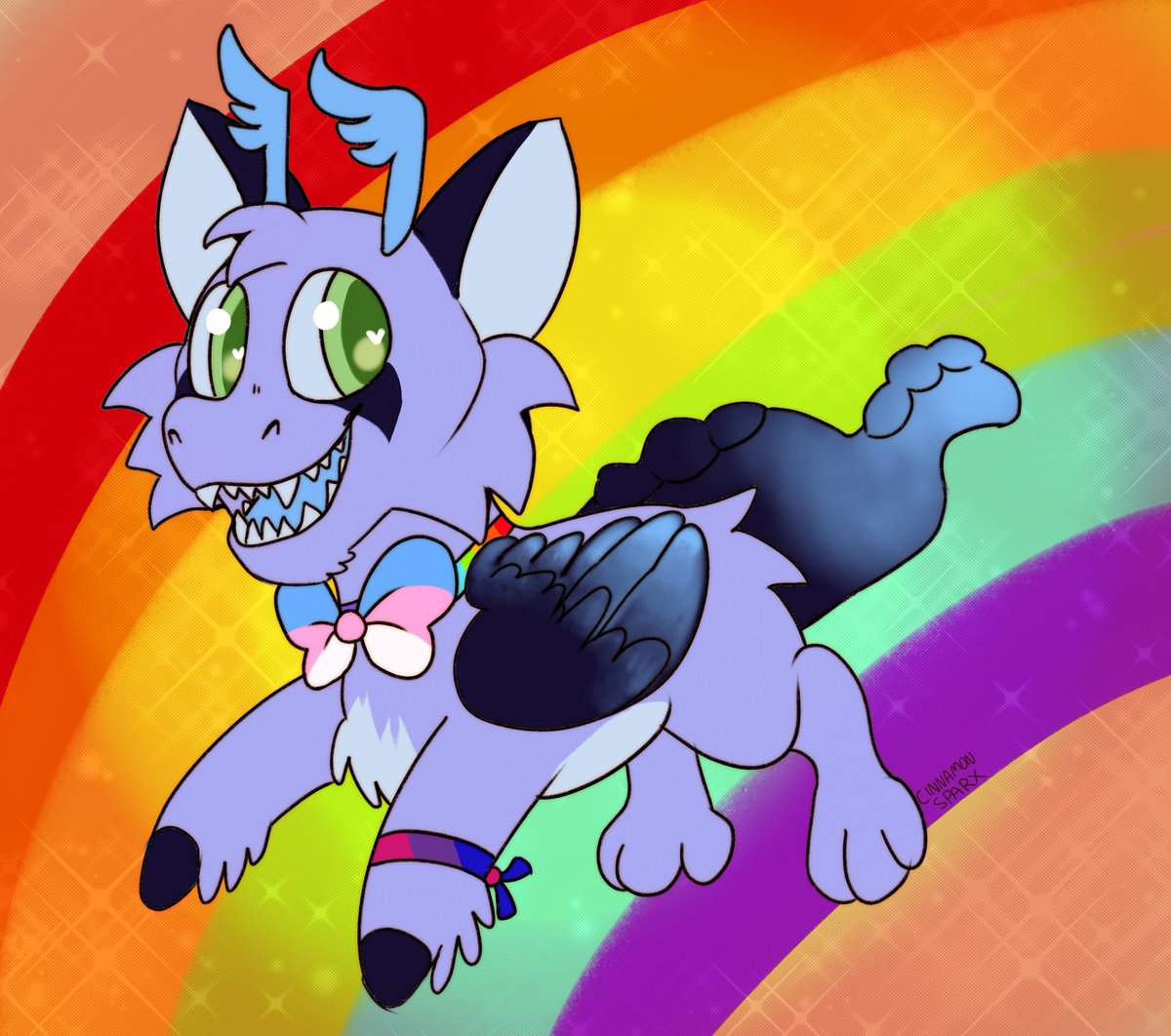 CinScribbles's tweet photo. Happy #Pride yall :) https://t.co/22yxEwI5PO