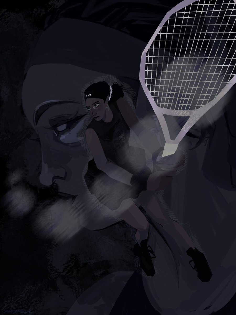 grapelluc_'s tweet photo. i love my tennis princesses 
#tennis #art https://t.co/ctDkOHJOUy