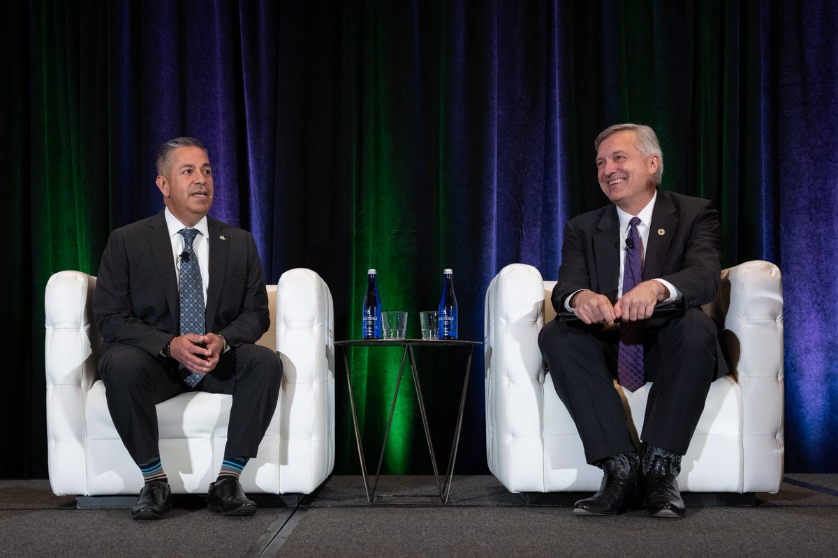 NRECAJim's tweet photo. Great first day at the Broadband Leadership Summit. I enjoyed discussing the state of broadband policy with @SenatorLujan and hearing insights from @RepRichHudson, @AGomezFCC and @USDA's Neal Robbins on expanding connectivity and opportunity in rural America. https://t.co/VBeSh62S8j
