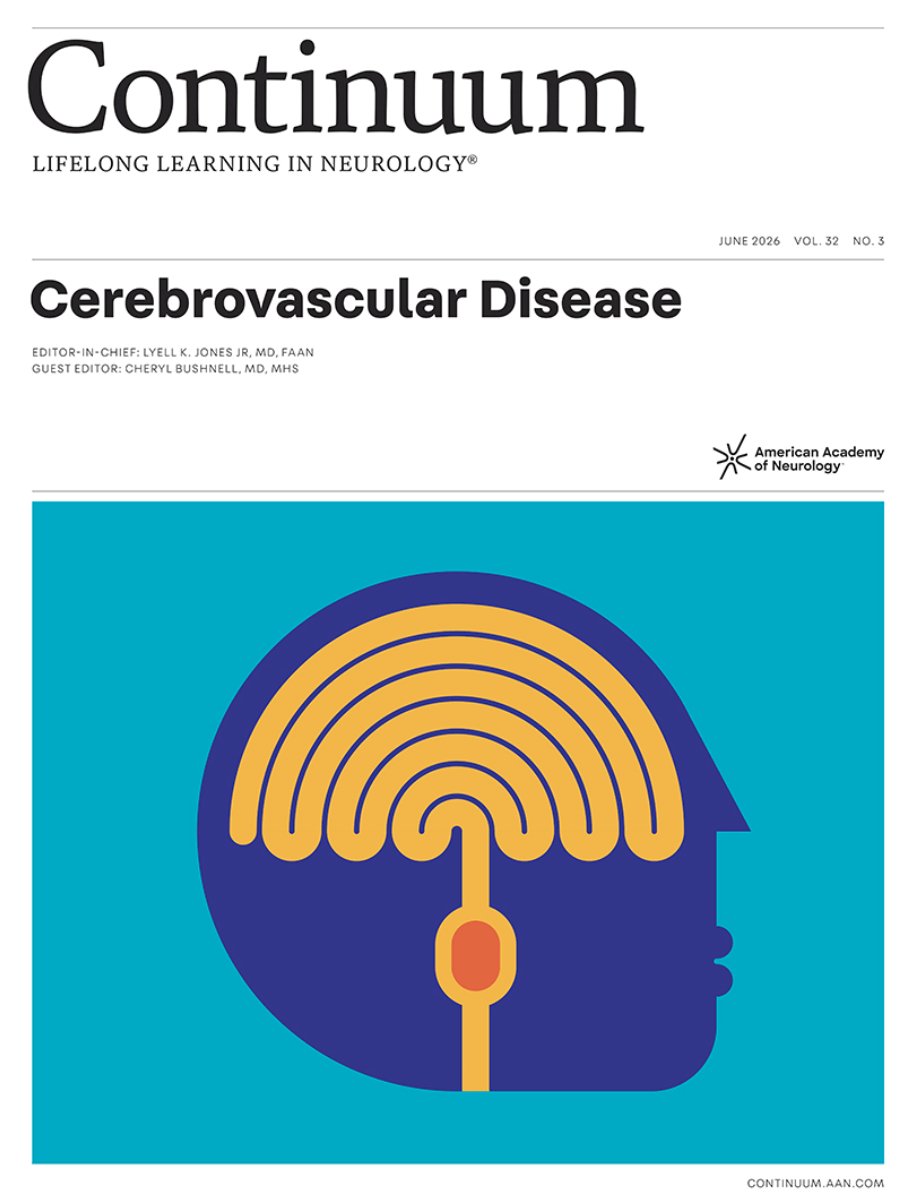 LuisOliverio's tweet photo. Mucha Neurología por leer. Nuevo Número de Continuum con:

🔵 Prevención de EVC
🔵 Embarazo y riesgo de EVC
🔵 Trombolisis, trombectomía y antitrombóticos
🔵 EVC en niños y adolescentes
🔵 Hemorragia intracerebral
🔵 Ateroesclerosis de grandes arterias
🔵 Malformación arteriovenosas (MAV) y aneurismas intracraneales

Y una revisión de Alzheimer en The Lancet.