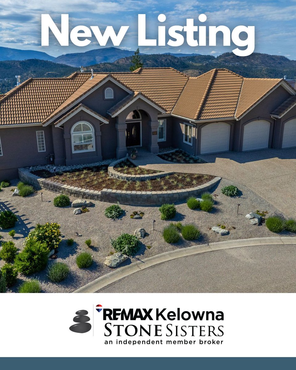StoneSisters's tweet photo. New Listing: 2150 Breckenridge Court, Kelowna
$1,985,000

Set on a quiet cul-de-sac with sweeping lake, city, and valley views, this meticulously maintained residence offers an exceptional blend of privacy, comfort, and thoughtful design.

https://t.co/orHXMo0pK9 https://t.co/nlBzEd1lgS