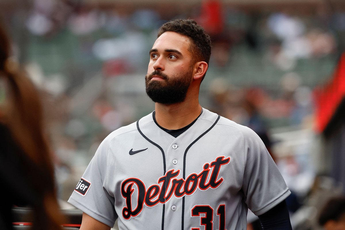 BosscherBen's tweet photo. Riley Greene career numbers in June 

- .325 AVG
- 13 HRs
- .975 OPS
- 66 Games
- 48 RBI https://t.co/yhepsxWO1B