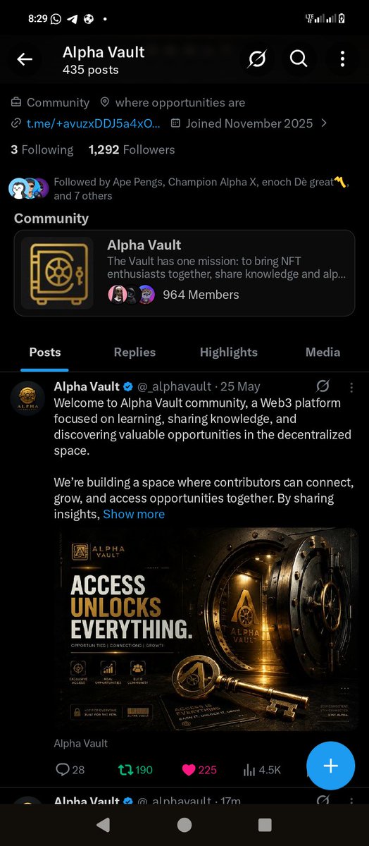 Mercy718077's tweet photo. @madamayo_ @_alphavault @dormiesART 0xaca7bd0ca072ed8bd0135bce1b8744b11b7651a3

Alpha Vault doing big things https://t.co/H0II7U8bH1