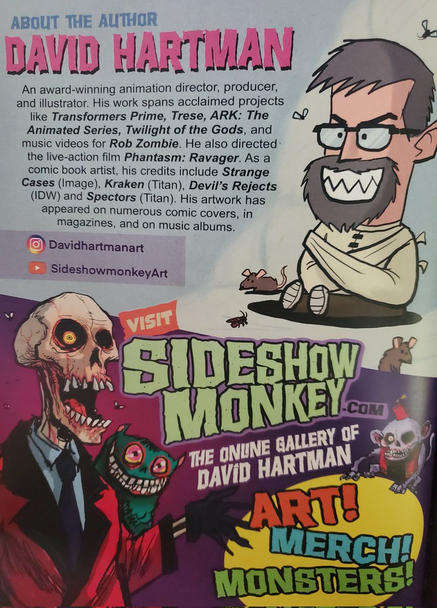 MesyComics's tweet photo. I rolled the dice on this book and backed the current Kickstarter by @DavidHartmanArt and I couldn't be happier. The attention to detail, fake ads, etc. are a fun touch. Even the packaging was top notch. Looking forward to the rest of this series. Just a fun read! https://t.co/4rJX9tGV3B