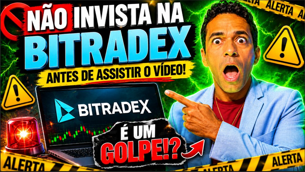OperarOffial's tweet photo. 🚨 NÃO INVISTA NA BITRADEX ANTES DE ASSISTIR! É GOLPE OU OPORTUNIDADE? https://t.co/ooLifwERcQ via @YouTube @Bitradexen https://t.co/0a41F99sxd