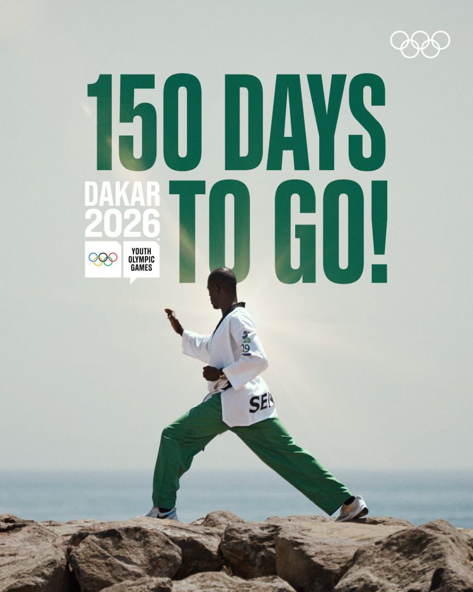 TontonVert's tweet photo. 150 Days 
To Go 
@jojdakar2026 https://t.co/r6iknUYDJb