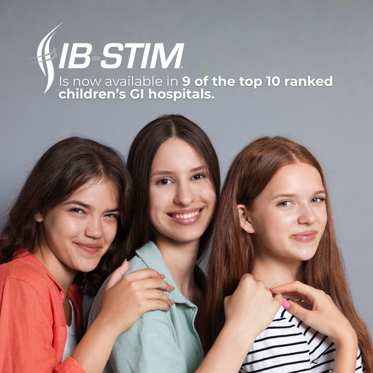 NeurAxisInc's tweet photo. Adoption across leading pediatric gastroenterology centers continues to expand.
IB-Stim® is currently available at 9 of the top 10 U.S. children’s hospitals for gastroenterology, based on U.S. News & World Report rankings.

As neuromodulation becomes more integrated into care pathways, understanding where it fits in clinical practice is increasingly relevant.

Source: U.S. News & World Report Best Children’s Hospitals Rankings
https://t.co/uw5UiXXbqE

Learn how IB-Stim works: https://t.co/DbI55tW01m

For important IB-Stim information, including indications, precautions, IFU, and contraindications, visit: https://t.co/ZjHKpZ8GsX

hashtag#IBStim hashtag#BrainGutAxis hashtag#Neuromodulation hashtag#PediatricGastroenterology hashtag#GIHealth