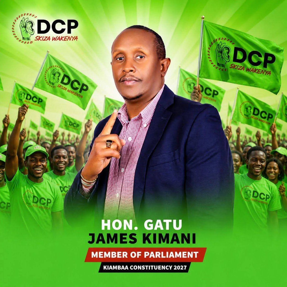 MugachaSt61964's tweet photo. Turning Nanyuki into an Ebola collection center for foreigners? NO.
Hon Kim Gatu, incoming MP Kiambaa 2027: Kenya’s health resources must serve Kenyans first. Sovereignty means each Nation Handles its own crisis.
This isn’t xenophobia. It’s leadership. 

#KenyansFirst. https://t.co/U01aZCdvrH
