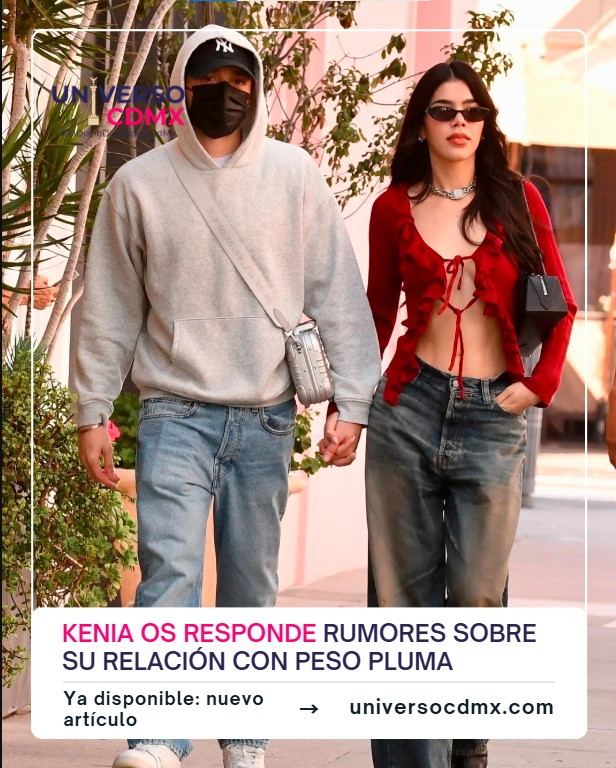 UniversoCdmx's tweet photo. Kenia Os rompe el silencio, tras rumores de ruptura con Peso Pluma, la cantante respondió.
Entérate de lo último del espectáculo: https://t.co/uaGh51nfqi
#Relacion #Ruptura #KeniaOsYPesoPluma https://t.co/cHfSWsjXG4